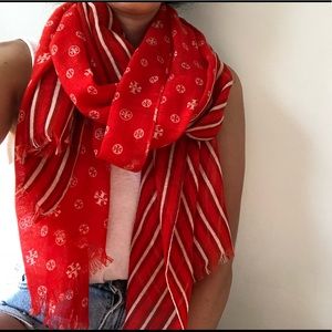 Tory Burch linen scarf